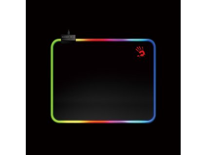 A4tech Bloody Podložka pod myš MP-45N, vel. L (450×400mm), RGB, Černá
