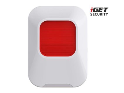 iGET SECURITY EP24 - vnútorná siréna napájaná batériou + USB portom, pre alarm M5