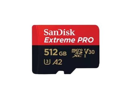 SanDisk Extreme PRO microSDXC 512GB 190MB/s + adaptér