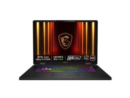 MSI Crosshair 18 HX AI A2XWFKG-027CZ/Core Ultra 9 275HX/32GB/2TB/RTX 5060, 8GB/18" QHD+ IPS,240Hz/Win11 home/černá