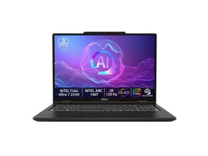 MSI Venture 16 AI A2HMG-036CZ/Core Ultra 7 255H/32GB/1 TB SSD/16" 2K (2048 x 1280),OLED 120Hz/ Win 11 Home/černá