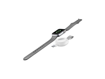 Cellularline Power Pill cestovná nabíjačka pre Apple Watch, s USB adaptérom, biela