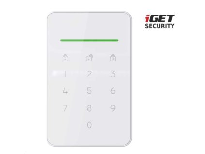 iGET SECURITY EP13 - Bezdrátová klávesnice s RFID čtečkou pro alarm iGET SECURITY M5