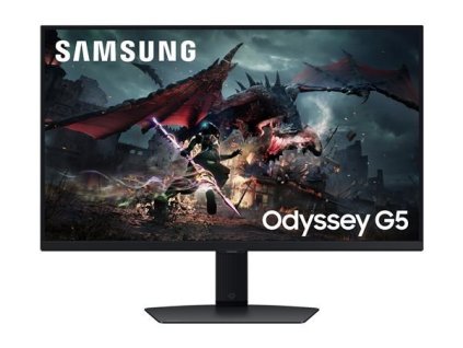 SAMSUNG MT LED LCD Gaming Monitor 27"Odyssey G50D - 2560x1440 QHD, IPS, Rovný, 180Hz, Pivot