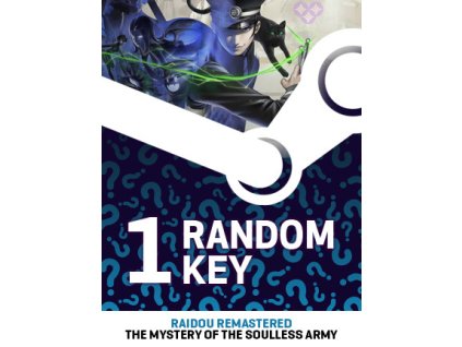 Skúste získať RAIDOU Remastered: The Mystery of the Soulless Army - Random 1 Key (PC) Steam Key