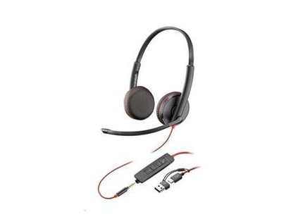 HP Poly BW 3225 USB-C HS +USB-C/A (Bulk)