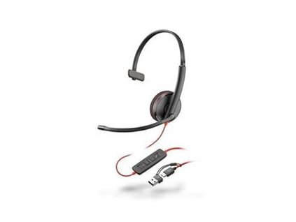 HP Poly BW 3210 Mono USB-C HS +USB-C/A