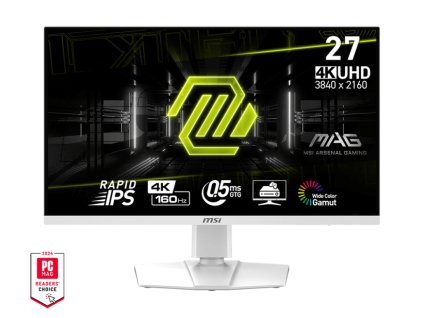 MSI MAG/274URFW/27''/IPS/4K UHD/160Hz/0,5ms/White/2R