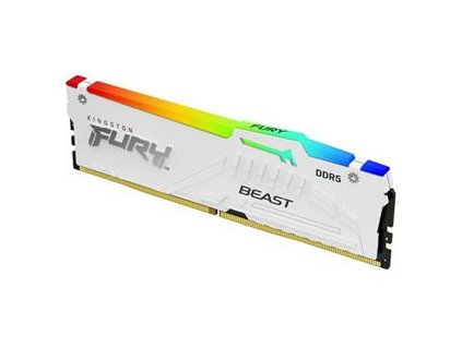 KINGSTON 32GB 6000MT/s DDR5 CL36 DIMM FURY Beast White RGB EXPO
