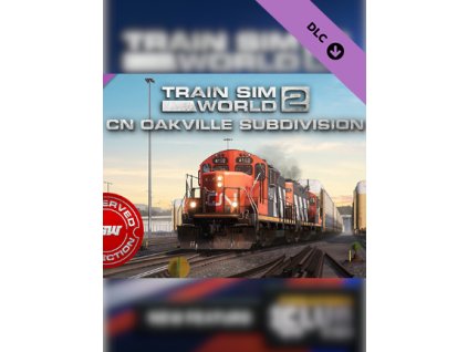 Train Sim World 2: Canadian National Oakville Subdivision: Hamilton - Oakville Route Add-On (PC) Steam Key