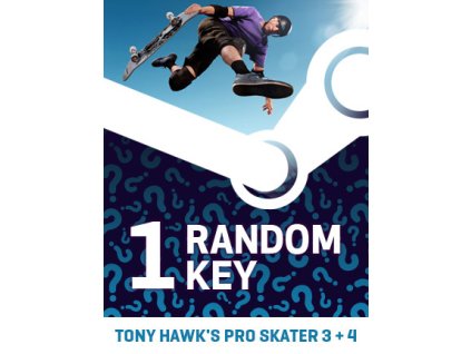 Skúste získať Tony Hawk's Pro Skater 3 + 4 - Random 1 Key (PC) Steam Key