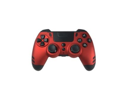 LEXIP BY STEELPLAY - HERNÍ OVLADAČ BEZDRÁTOVÝ, PC/PLAYSTATION 4, ČERVENÝ
