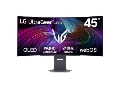 LG MT OLED 44,5" 45GX90SA - OLED panel, Smart, 3440x1440, 240Hz, 2xHDMI, DP, USB 3.0, nast výška, G-sync