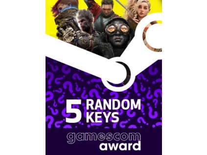 GAMESCOM Awards Random 5 Keys (PC) Steam Key