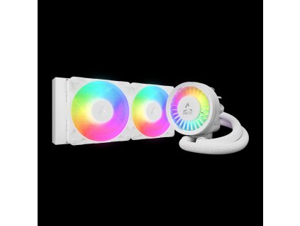 ARCTIC Liquid Freezer III Pro 240 A-RGB (White) - Multikompatibilný all-in-one vodný chladič CPU s A