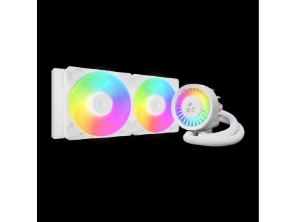ARCTIC Liquid Freezer III Pro 280 A-RGB (White) - Multikompatibilný all-in-one vodný chladič CPU s A