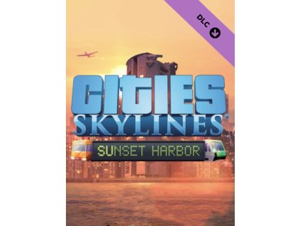 Cities: Skylines - Sunset Harbor DLC (PC) Steam Key