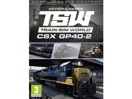 Train Sim World: CSX GP40-2 Loco Add-On DLC (PC) Steam Key