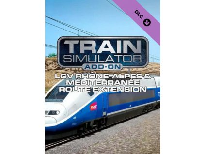 Train Simulator: LGV Rhône-Alpes & Méditerranée Route Extension Add-On (PC) Steam Key