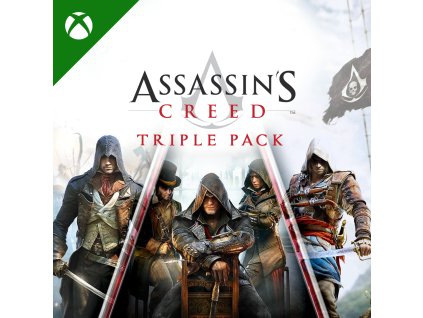 Assassin's Creed Triple Pack: Black Flag, Unity, Syndicate XONE Xbox Live Key