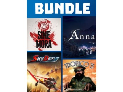 Tropico 3 + Sine Mora + SkyDrift + Anna BUNDLE (PC) Steam Key