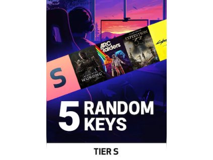 TIER S Random 5 Keys (PC) Steam Key