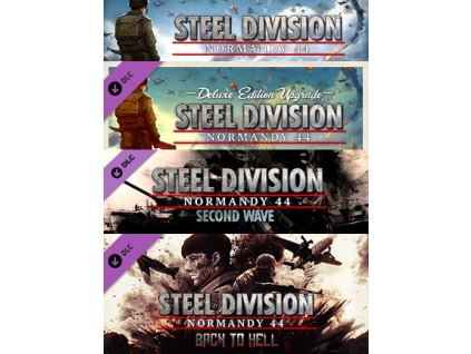 STEEL DIVISION: NORMANDY 44 LOCKED & LOADED (PC) Steam Key