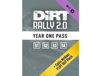 DIRT RALLY 2.0 - Year One Pass (SEASON1/2/3/4) (PC) Steam Key