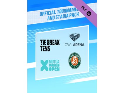 Tennis World Tour 2: Official Tournaments and Stadia Pack (PC) Steam Key