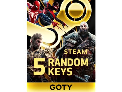Game of The Year - Random 5 Keys (PC) Steam Key