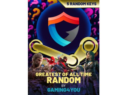 Greatest of All Time Random By Gaming4you 5 Keys (PC) Steam Key