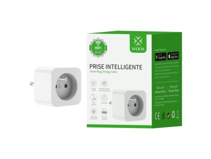 WOOX R6128, Smart Plug 16A WiFi, FR (French)