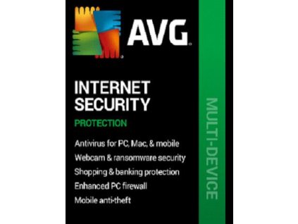 AVG Internet Security (PC) (5 Devices, 1 Year) - AVG Key - GLOBAL