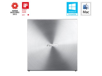 ASUS SDRW-08U5S-U ext. slim DVD+/-RW (Farba Strieborná)