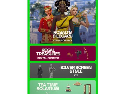 The Sims 4 Royalty & Legacy Grand Bundle DLC (PC) EA App Key