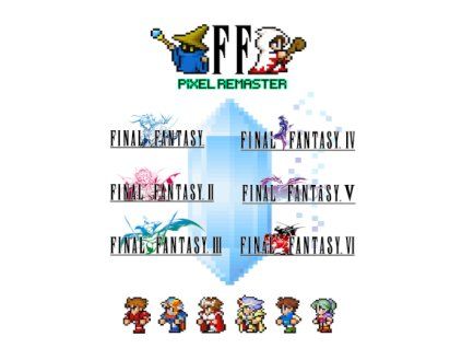 FINAL FANTASY I-VI Pixel Remaster Bundle (PC) Steam Key