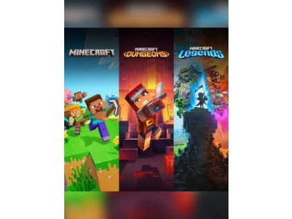 Minecraft Triple Bundle (PC) Microsoft Key