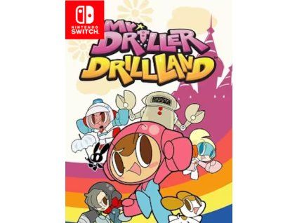 Mr. DRILLER DrillLand (SWITCH) Nintendo Key