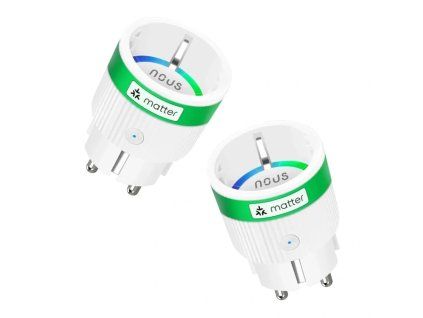 NOUS A8M (2-pack), Smart Zásuvka, 16A, Schuko