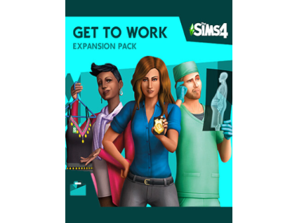 The Sims 4: Get to Work  DLC(PC) EA App Key