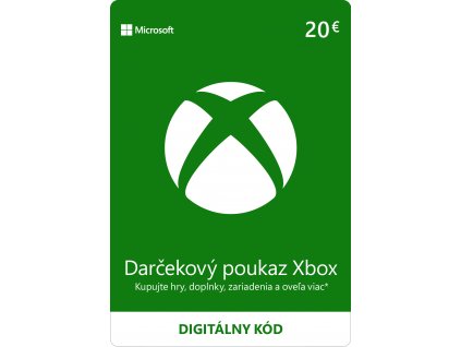 ESD XBOX - Darčeková karta Xbox - 20 EUR