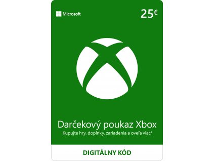 ESD XBOX - Darčeková karta Xbox - 25 EUR