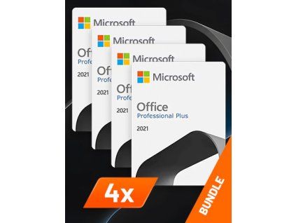 Office 2021 Professional Plus x4 Bundle (PC) Microsoft Key