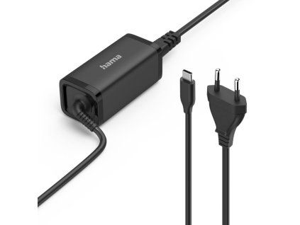HAMA Adaptér pre notebooky USB-C, 5V-20V, 45W