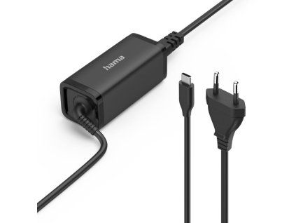 HAMA Adaptér pre notebooky USB-C, 5V-20V, 65W