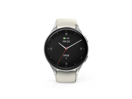 HAMA 8900, Smart hodinky, GPS, AMOLED, bež/strieb