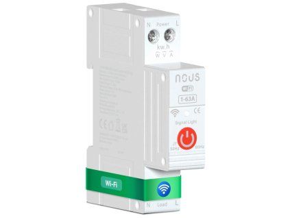NOUS D6 WiFi DIN Smart Switch, 63A