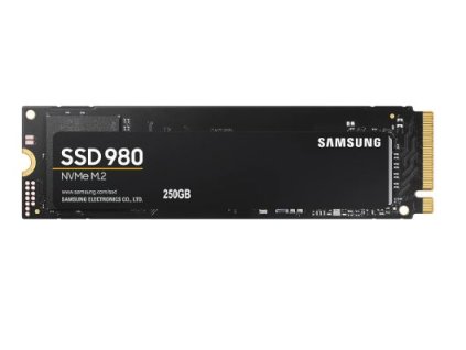 Samsung SSD 980 Series 250GB PCIe 3.0 NVMe M.2, r2900MB/s, w1300MB/s