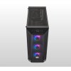 Cooler Master case MasterBox MB520 ARGB, E-ATX, Průhledná bočnice, 3x 120mm ARGB Fan, 1x 120mm Fan, Černá  Skriňa Cooler Master MasterBox MB520 aRGB, E-ATX, Mid Tower, čierna, bez zdroja
