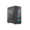 Cooler Master case MasterBox 520 Mesh Black Edition herná skrinka